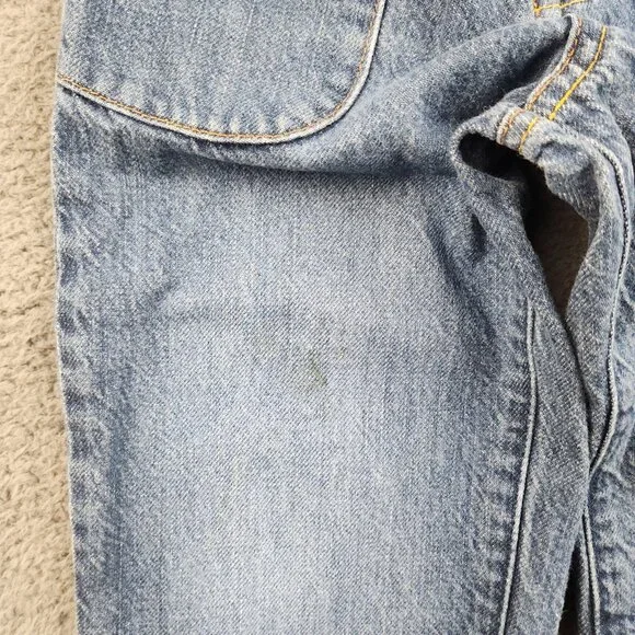 Vintage Y2K Roca Baby Rocawear Denim Jeans Boys Size 4T Skate Grunge Embroidered - Picture 12 of 14